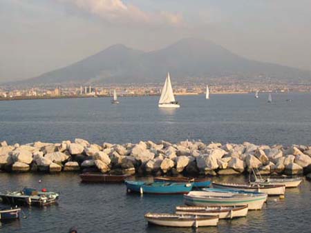 Vesuvius smoking