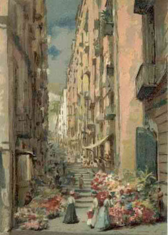 naples marché aux fleurs