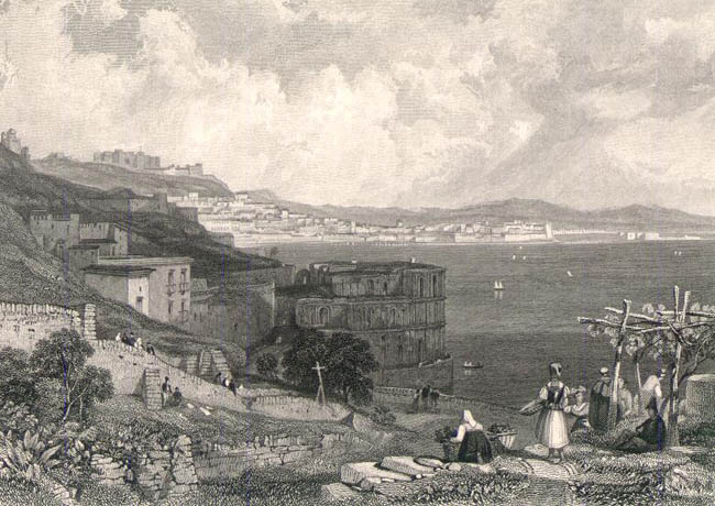 gravures et dessins anciens de naples