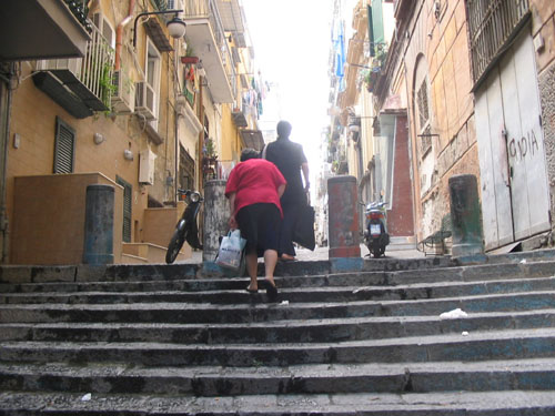stairs in the spanish district