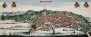 Napoli medioevo mappa