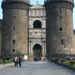 Chateau neuf ou angevin, Naples