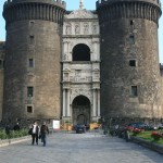 Chateau neuf ou angevin, Naples