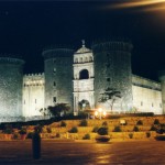 Castel Nuovo di Napoli di notte