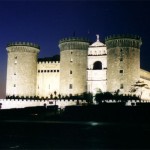Castel Nuovo di Napoli di notte