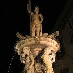 napoli, fontana del nettuno