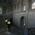 Palais Royal de Naples, escalier monumental