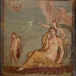 Ariane en pleurs, maison de Méléagre, Pompéi, musée archéologique de Naples