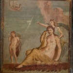 Ariane en pleurs, maison de Méléagre, Pompéi, musée archéologique de Naples