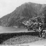 Brogi, vista su Positano, strada Amalfi-Positano