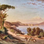 Karl Goetzloff, Naples et sa baie, XIXe