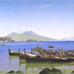 Christen Kobke, bay of naples, 1843