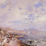 Franz Richard unterberger, the bay of naples