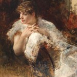 Giuseppe de Nittis, lady from Naples