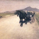 Gustave Caillebottea, road in Naples
