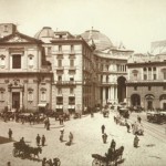 Napoli, foto antica, Piazza trieste e trento