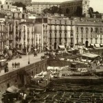 Foto antica di Napoli, Santa-Lucia