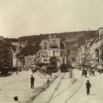 Foto antica di Napoli, torretta