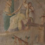 peinture, fresque, pompei, museo archeologico di napoli