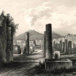 Pompei, forum, milieu XIXe