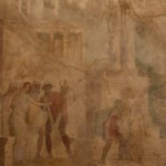 Ulisse, casa i26, Pompei, museo archeologico di napoli