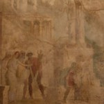 Ulisse, casa i26, Pompei, museo archeologico di napoli