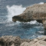 Plage vers Tragara, vers les Faraglioni