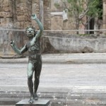 Faune de bronze, Pompéi