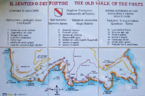 cartina sentiero dei fortini